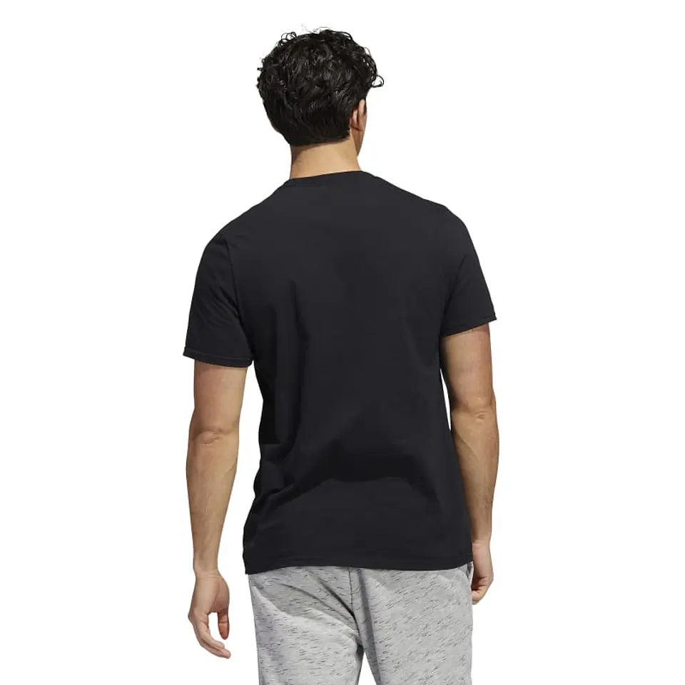 Polera Hombre Negra Adidas HE4850 3