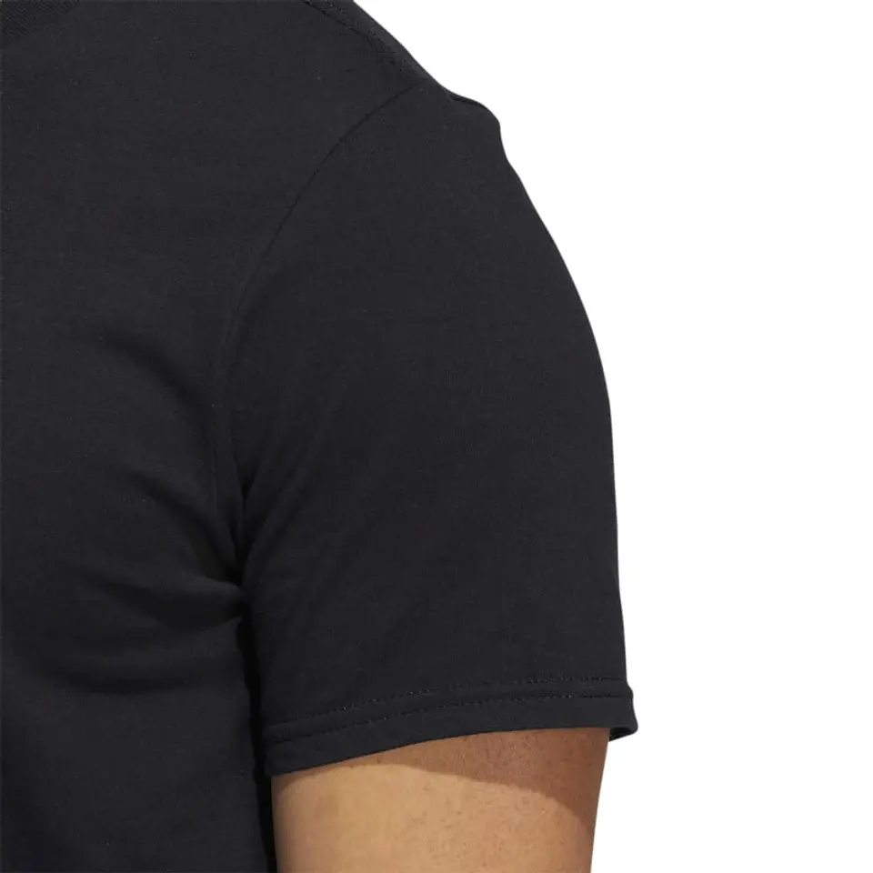 Polera Hombre Negra Adidas HE4850 6
