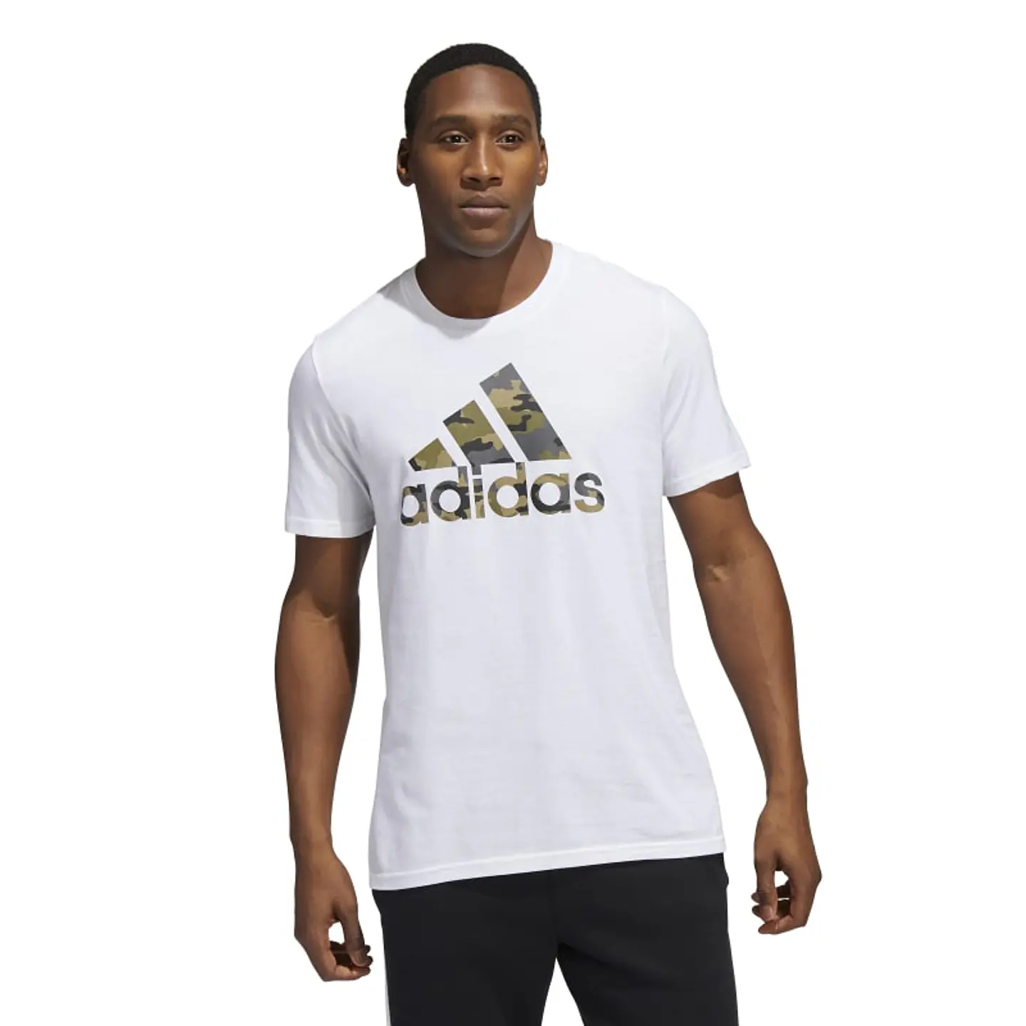 Polera Hombre Blanca Adidas HE4864 1