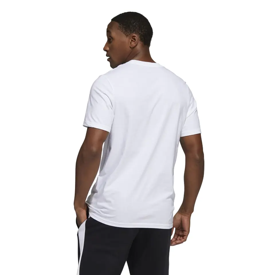 Polera Hombre Blanca Adidas HE4864 3