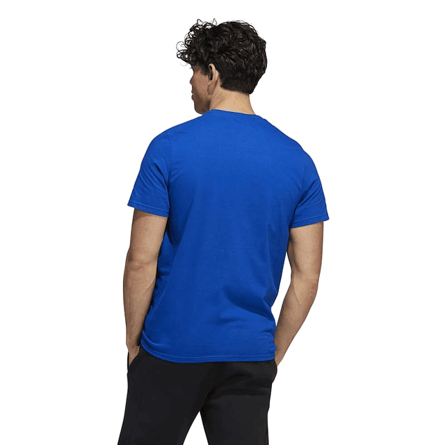Polera Hombre Azul Adidas HE4867