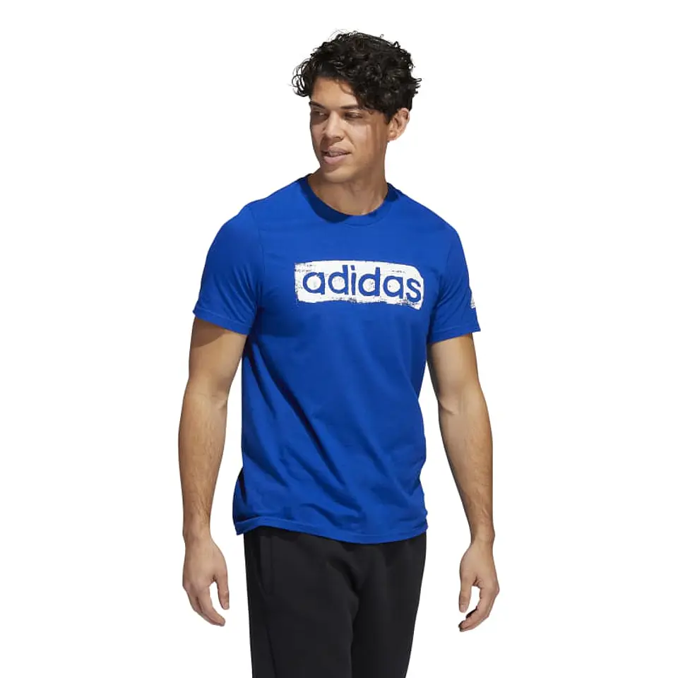 Polera Hombre Azul Adidas HE4867 4
