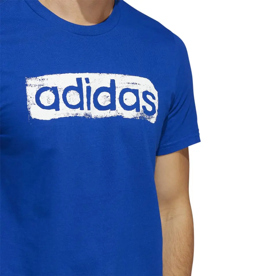 Polera Hombre Azul Adidas HE4867 6