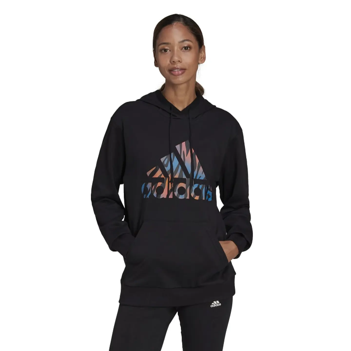 Polerón Mujer Negro Adidas HF4634 1