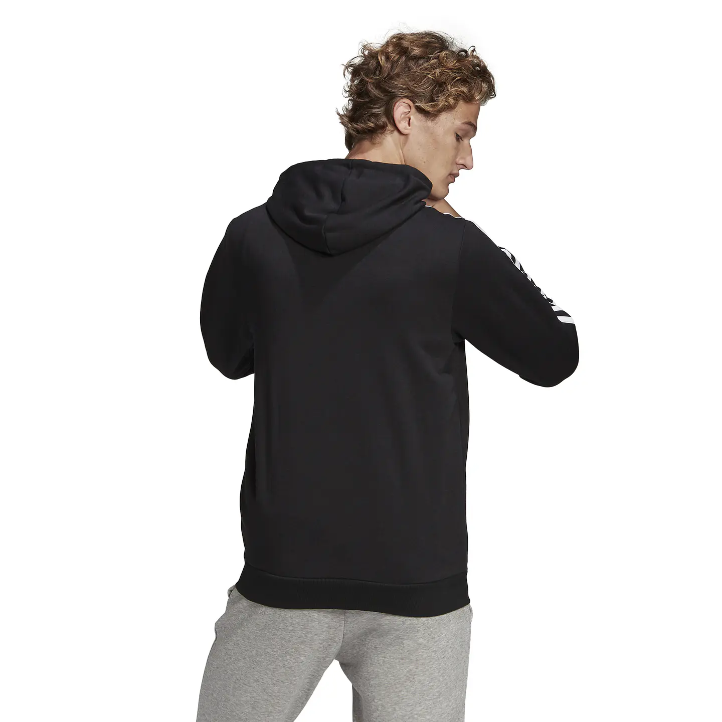 Polerón Hombre Negro Adidas GK9032 3