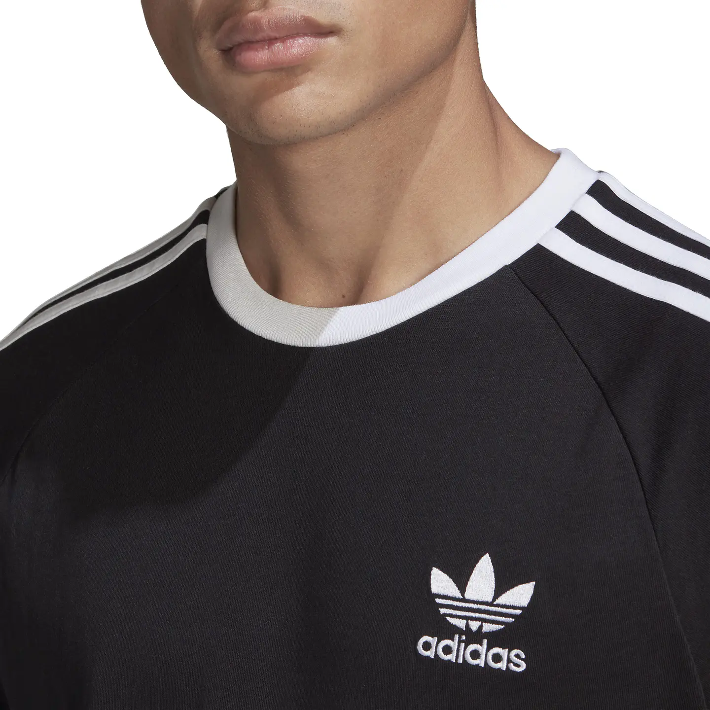 Polera Hombre Negra Adidas GN3495 4