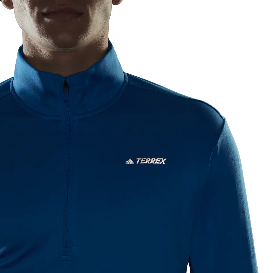 Polerón Hombre Azul Adidas HA2290 4
