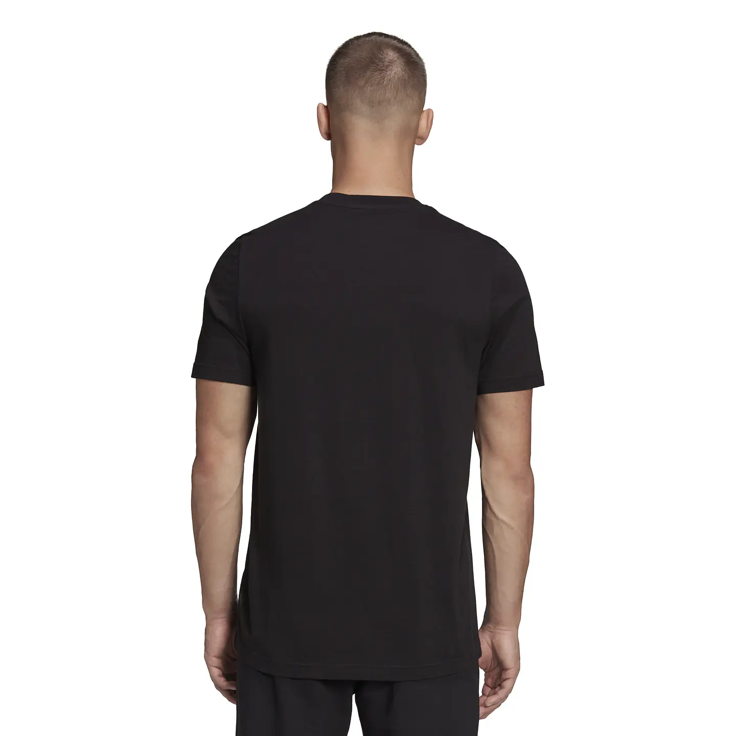 Polera Hombre Negra Adidas HE1876 3