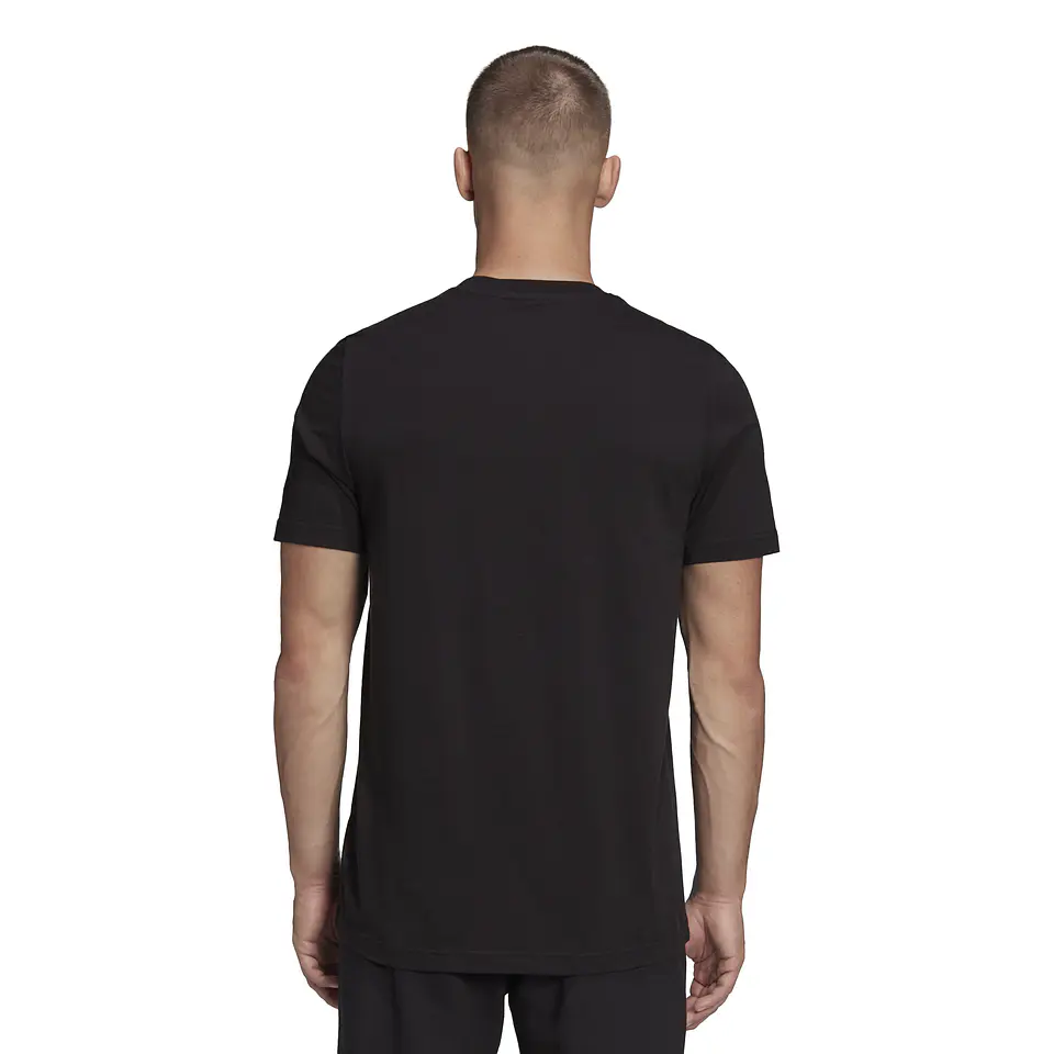 Polera Hombre Negra Adidas HE1876 3