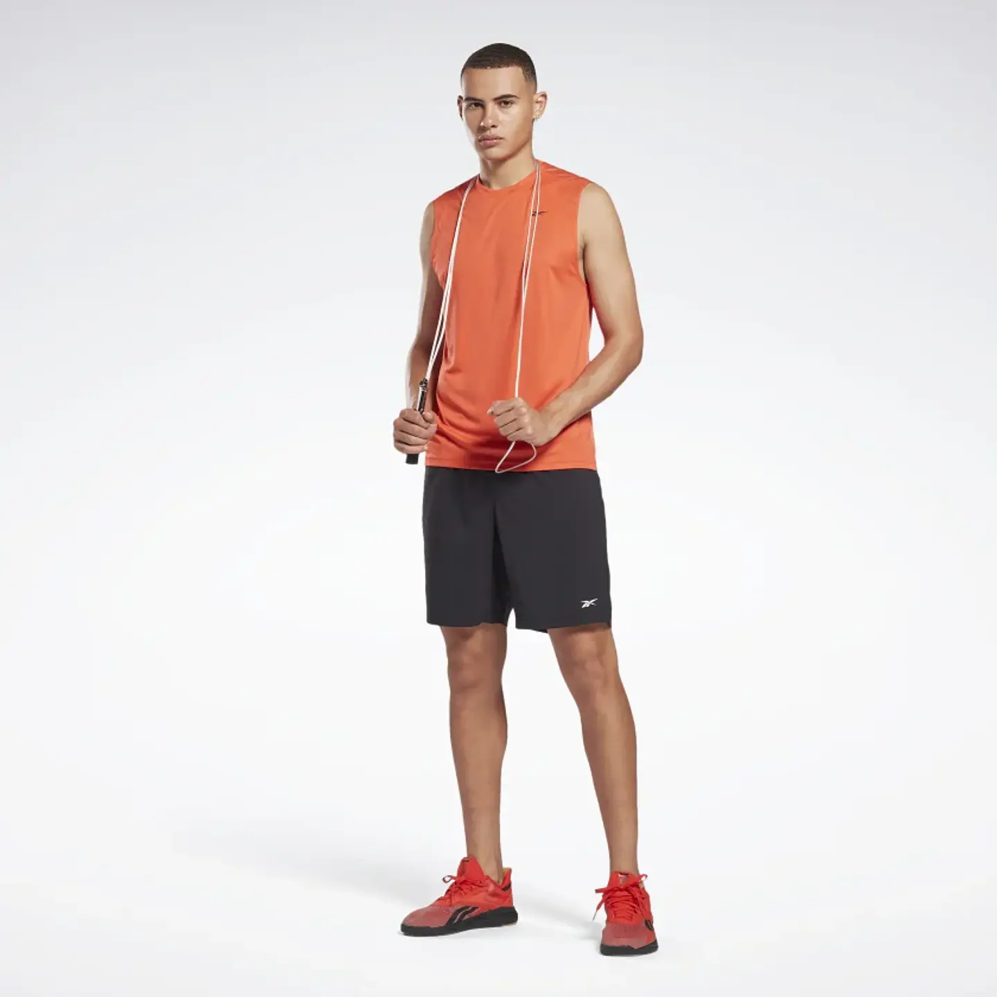 Short Hombre Negro Reebok GJ0854 2