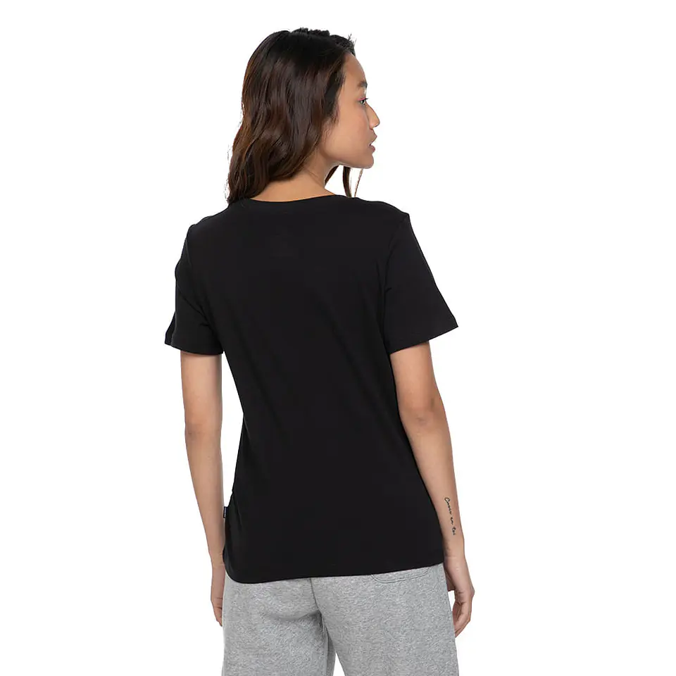 Polera Mujer Negra Converse 10022955-001 2