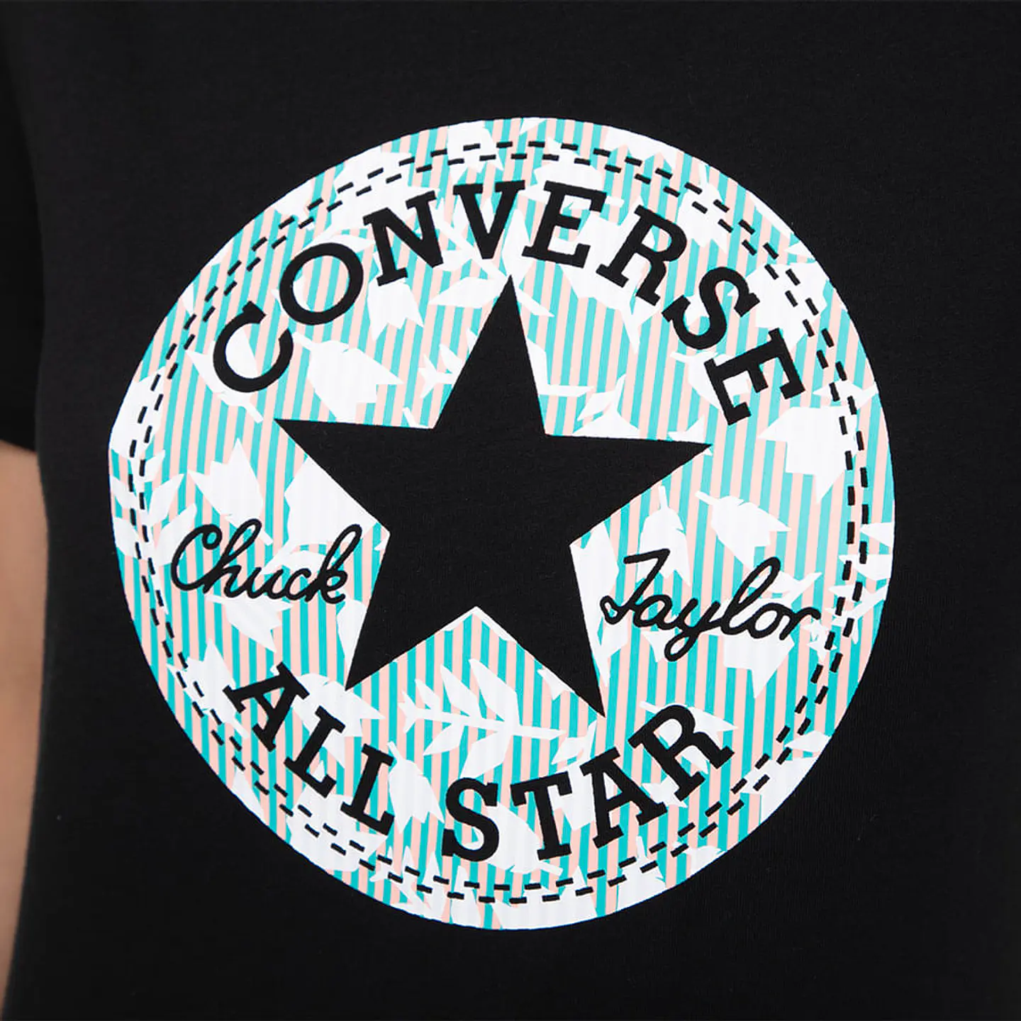 Polera Mujer Negra Converse 10022955-001 3