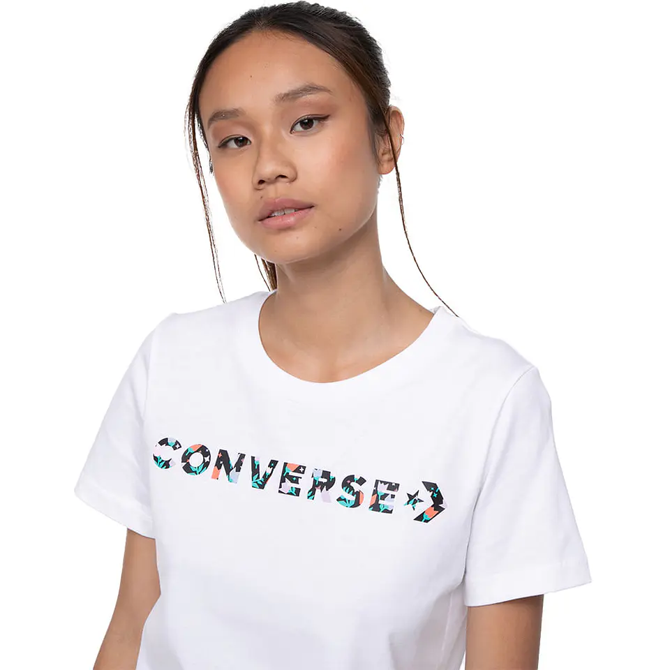Polera Mujer Blanca Converse 10023946-102 3