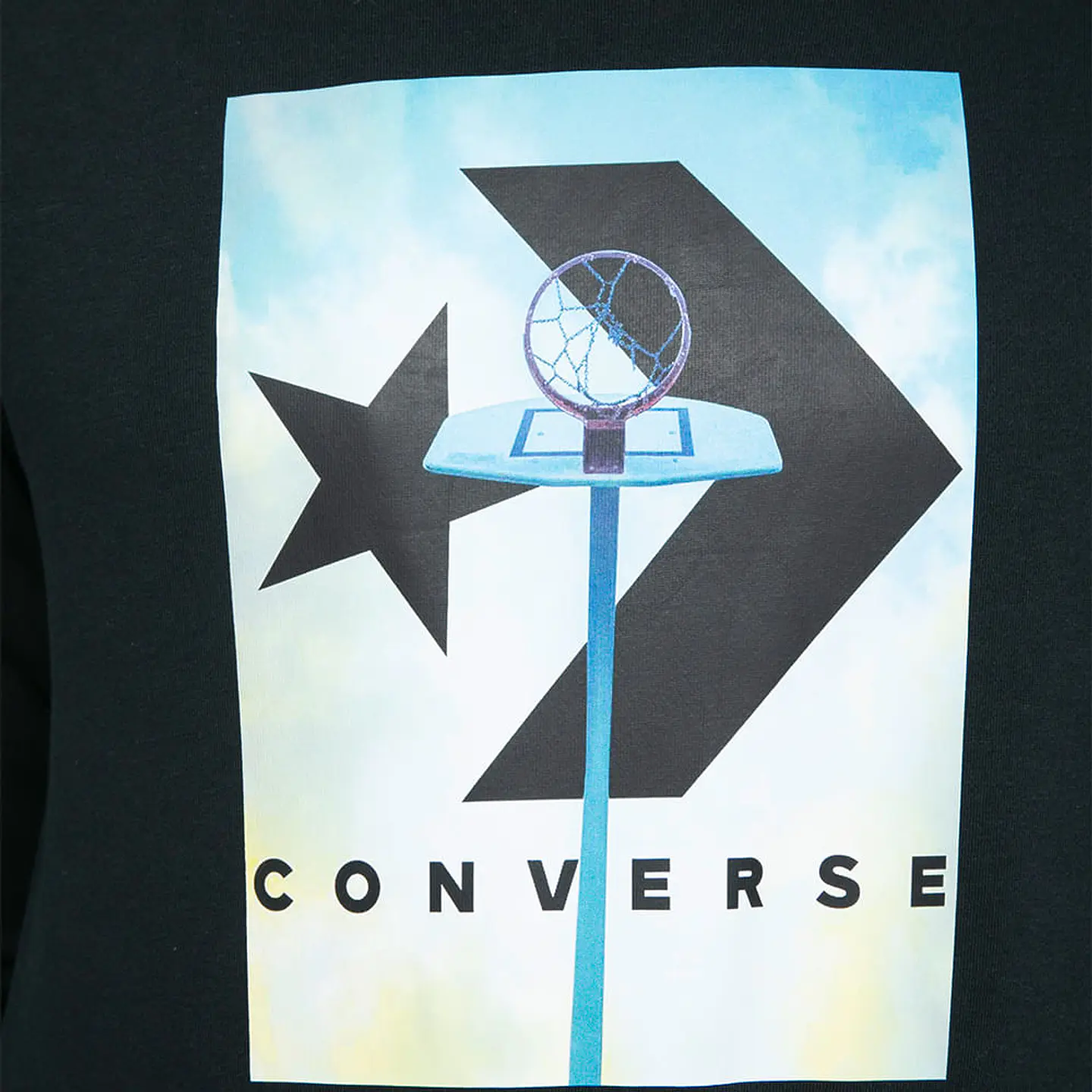 Polerón Hombre Negro Converse CNVSP22MHOODIE1-001 4