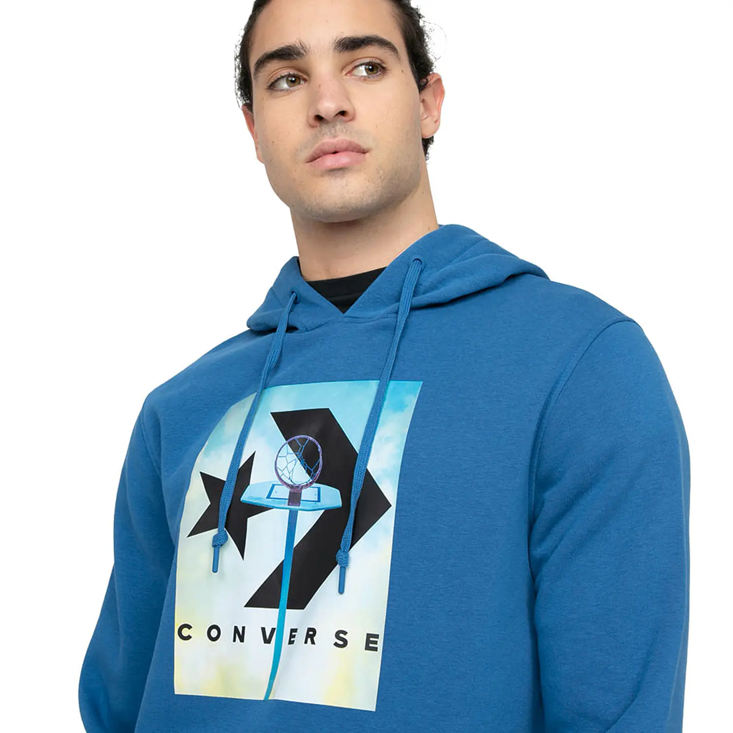 Polerón Hombre Azul Converse CNVSP22MHOODIE1-447 2