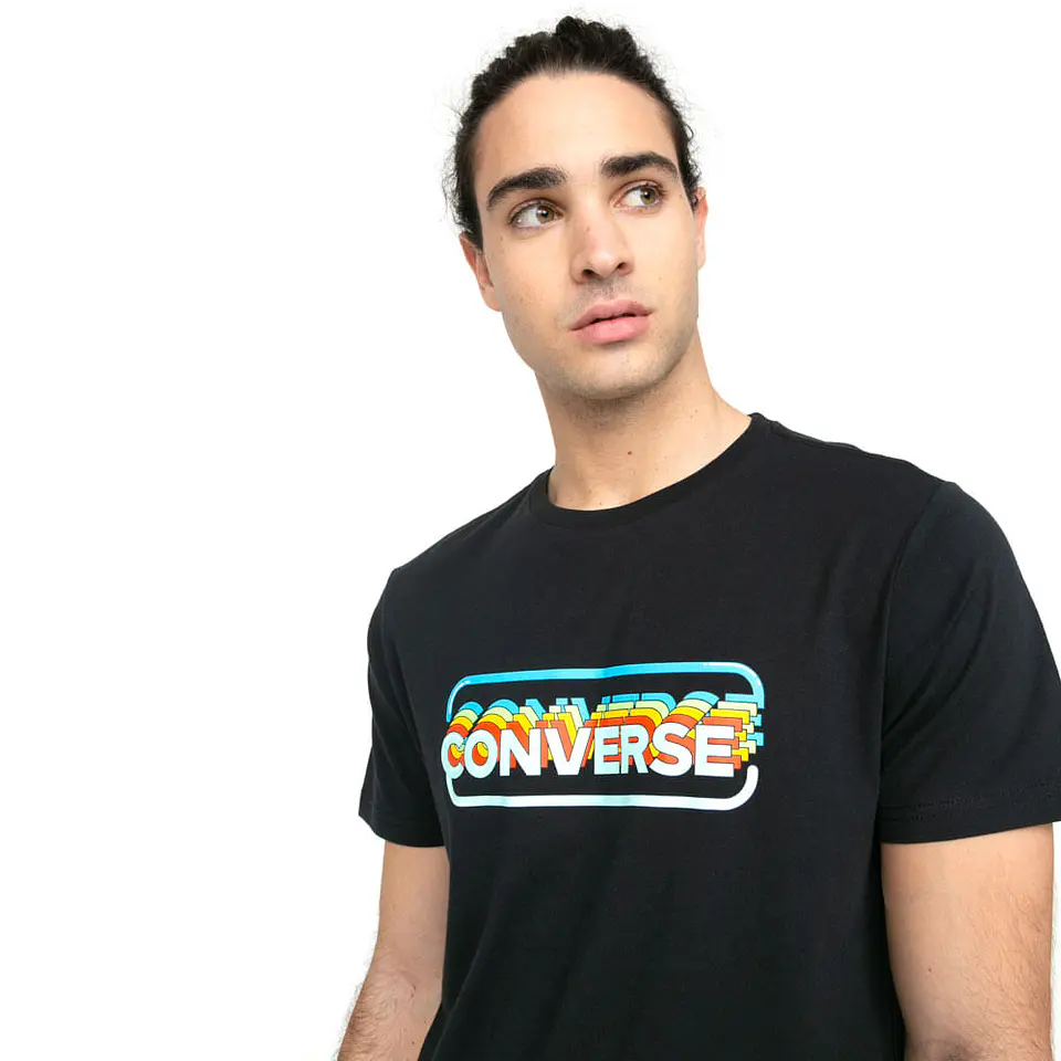 Polera Hombre Negra Converse CNVSP22MTEE3-001 3