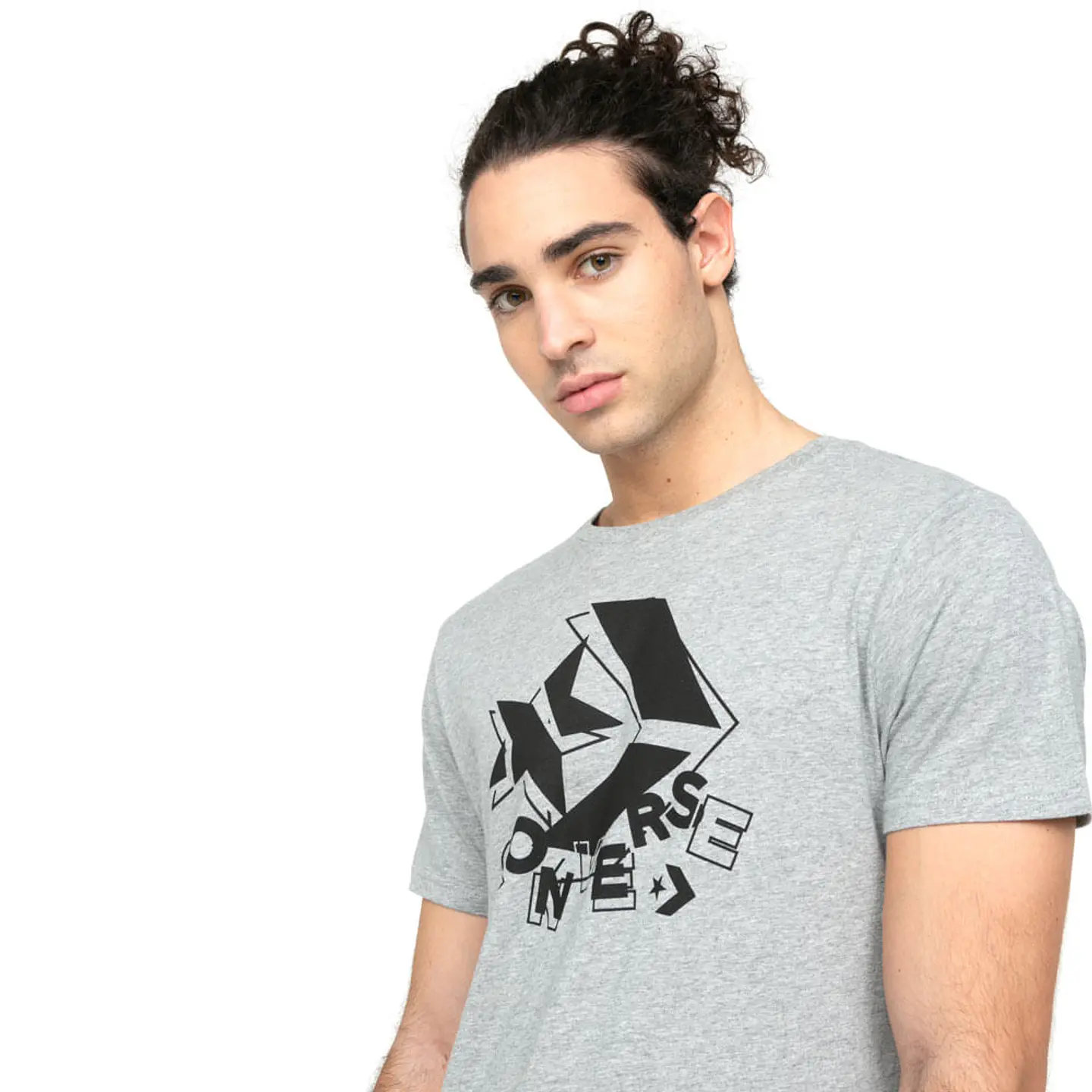 Polera Hombre Gris Converse CNVSP22MTEE5-035 3