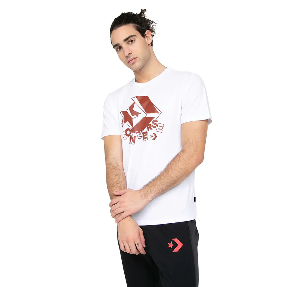 Polera Hombre Blanca Converse CNVSP22MTEE5-102 1
