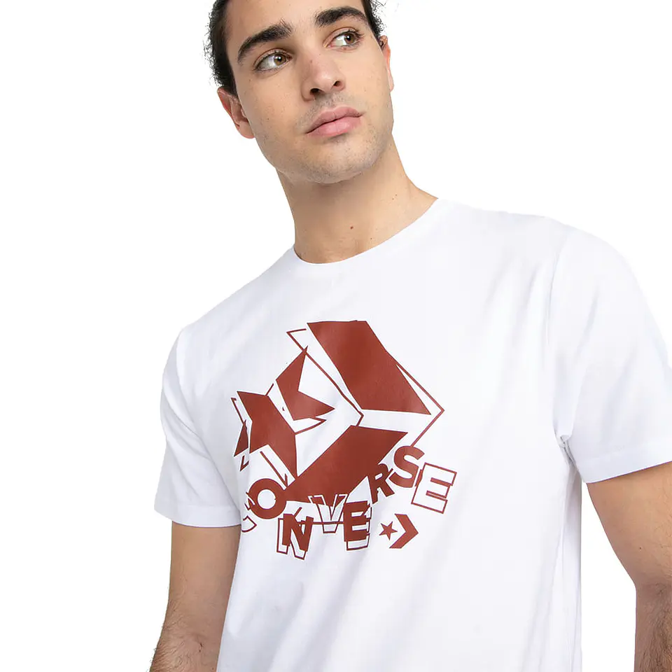 Polera Hombre Blanca Converse CNVSP22MTEE5-102 3