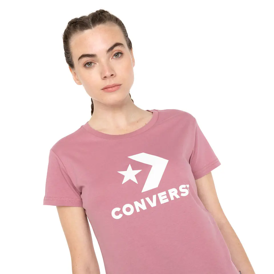 Polera Mujer Rosada Converse CNVSP22WTEE2-659 3