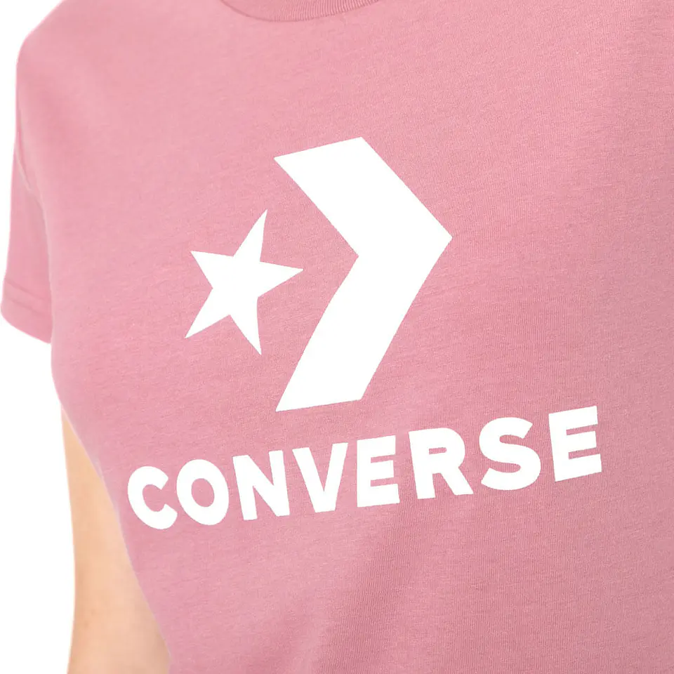 Polera Mujer Rosada Converse CNVSP22WTEE2-659 4