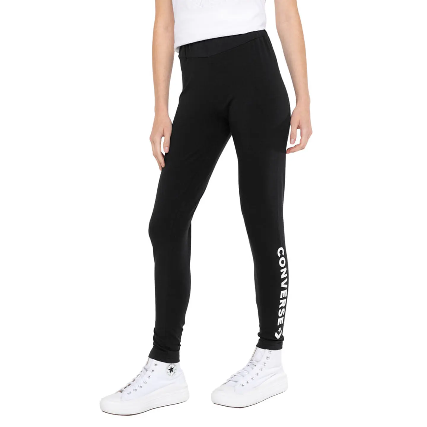 Calza Mujer Negra Converse CNVSP22WLEGGINS1-001 1