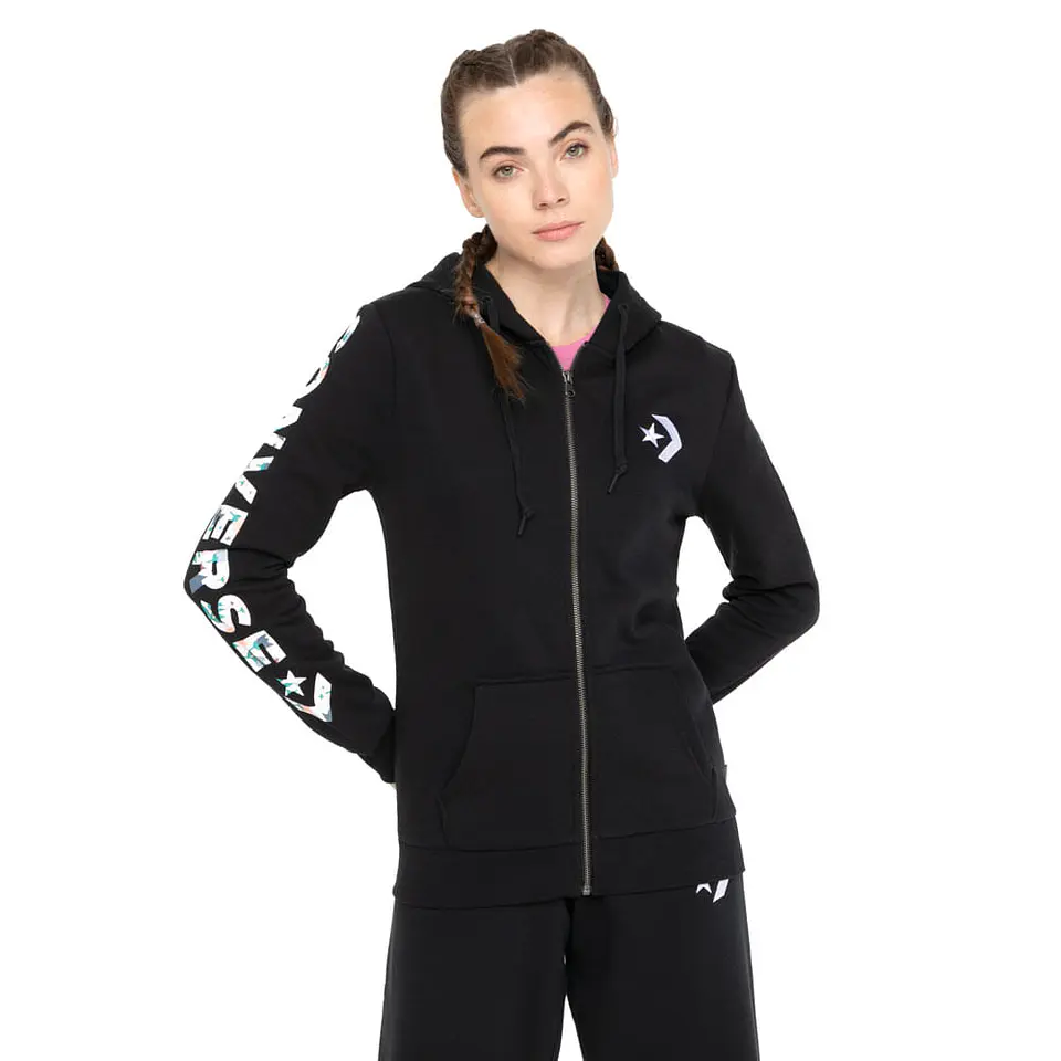 Polerón Mujer Negro Converse CNVSP22WFZ4-001 1