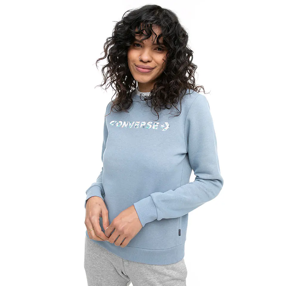 Polerón Mujer Multicolor Converse CNVSP22WCREW1-494 1