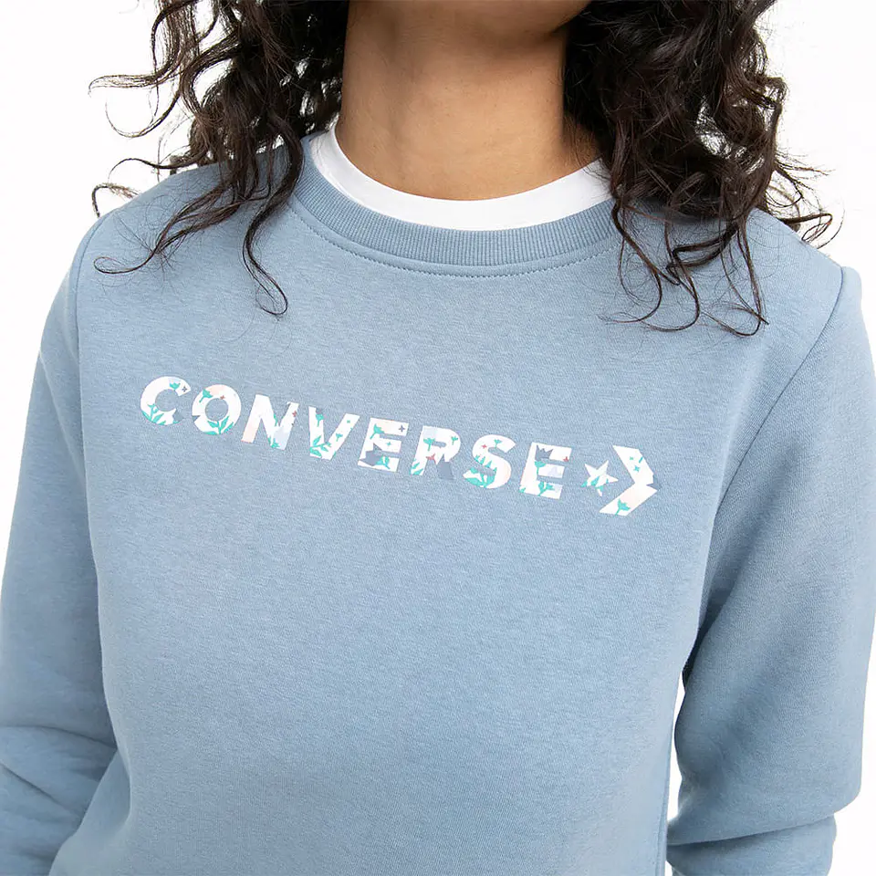 Polerón Mujer Multicolor Converse CNVSP22WCREW1-494 3