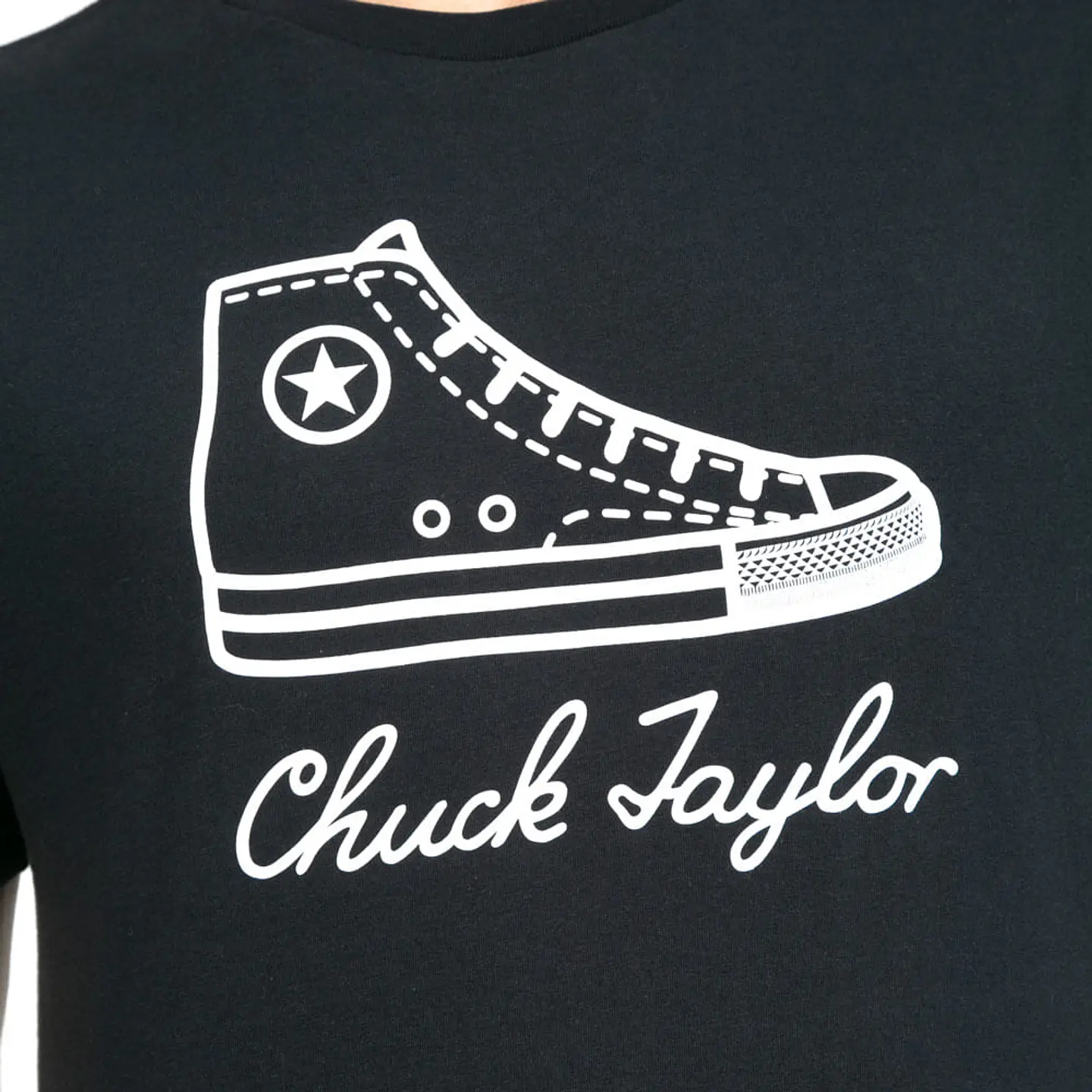Polera Hombre Negra Converse CNVSP22MTEE10-001 4