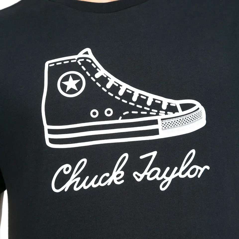 Polera Hombre Negra Converse CNVSP22MTEE10-001 4