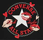 Polera Mujer Negra Converse 10024035-001 - Miniatura 2