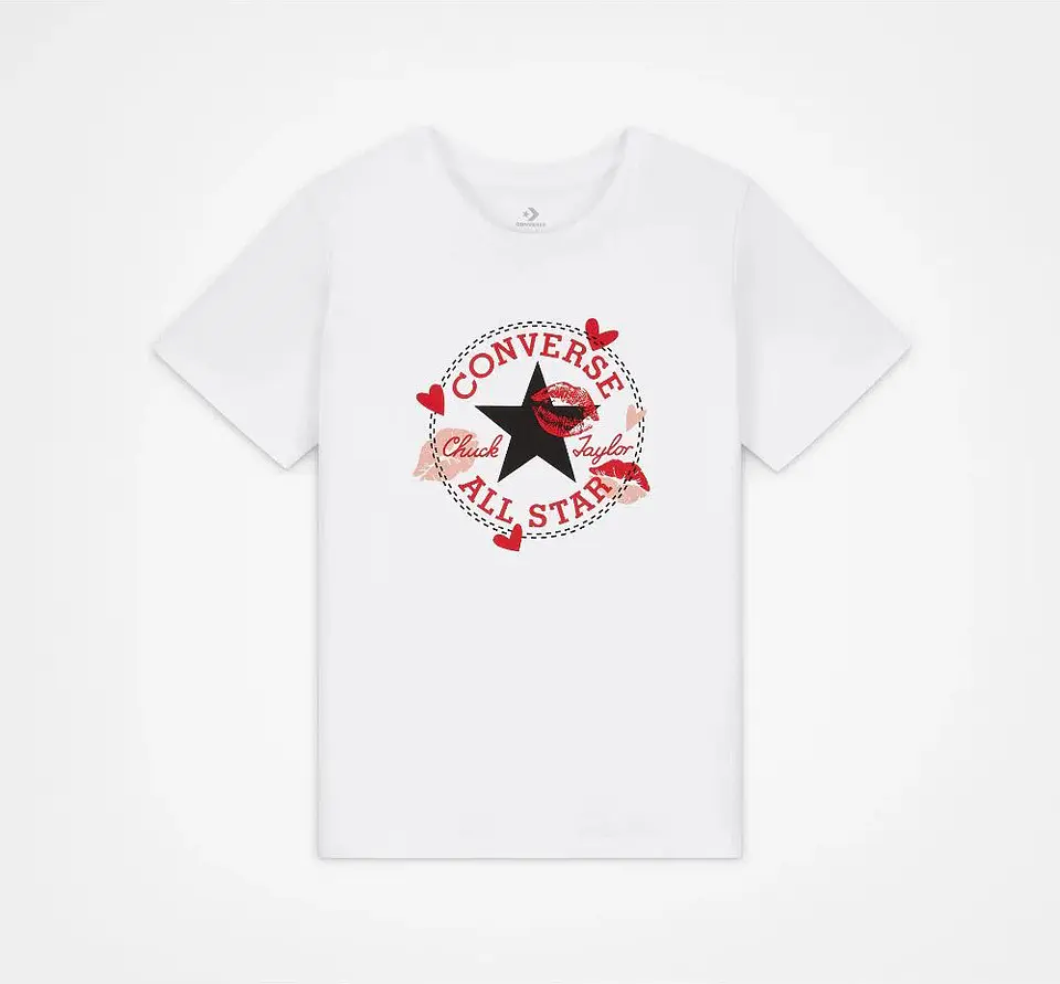 Polera Mujer Blanca Converse 10024035-102 1