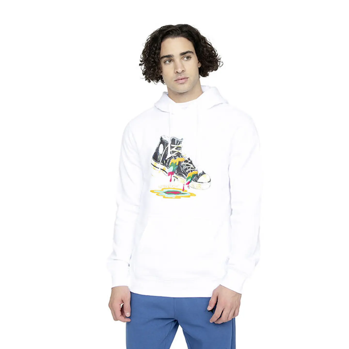 Polerón Hombre Blanco Converse CNVSP22MHOODIE2-102 1