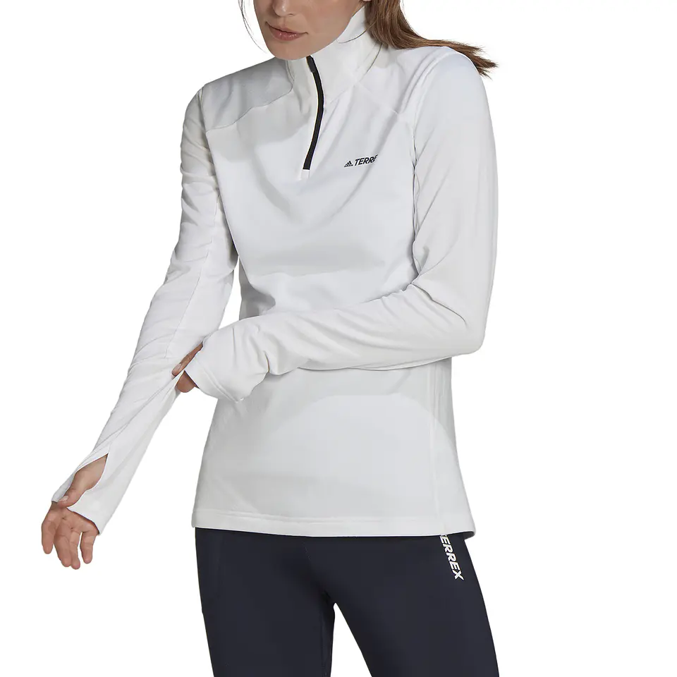 Polerón Mujer Blanco Adidas GU8931 1