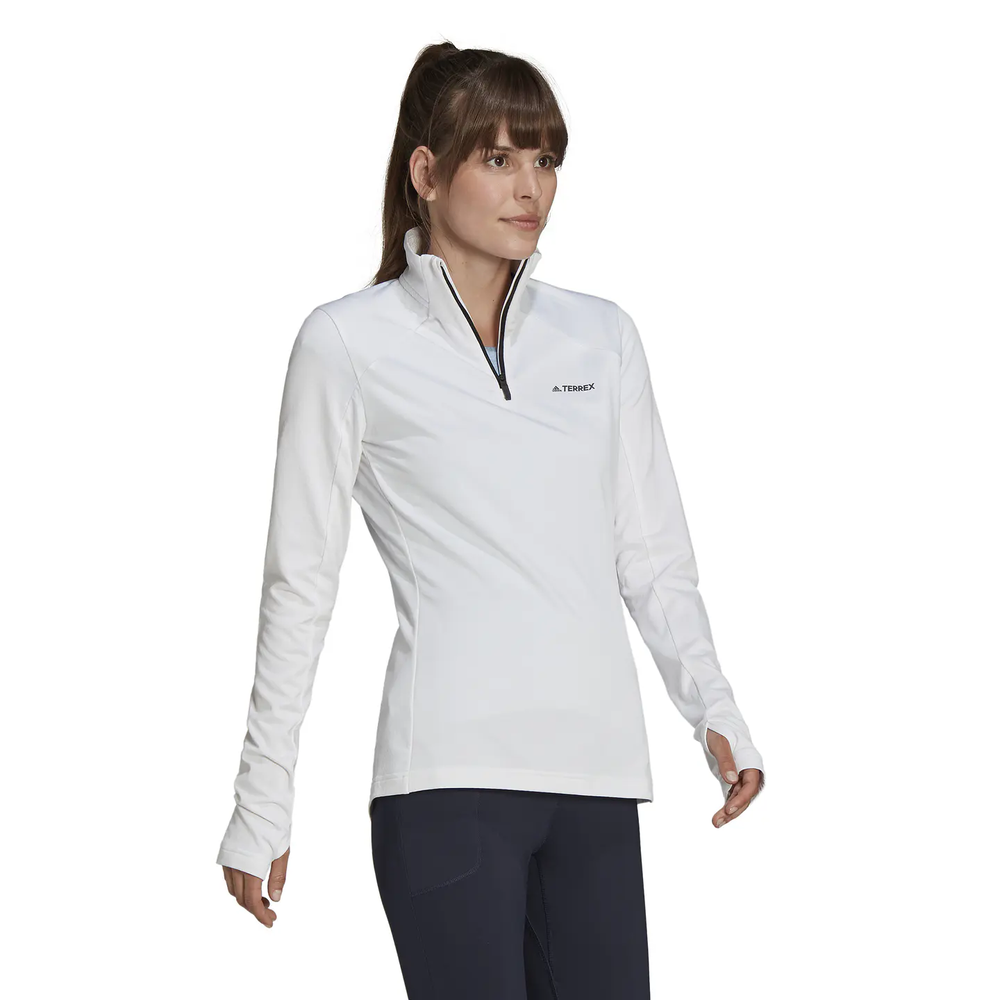 Polerón Mujer Blanco Adidas GU8931 4