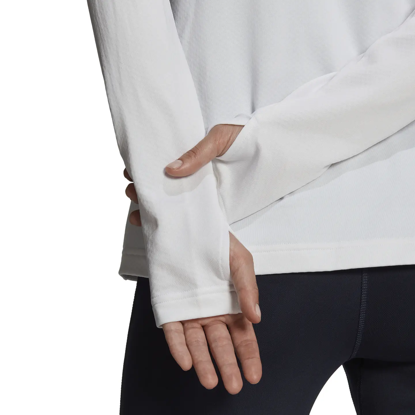 Polerón Mujer Blanco Adidas GU8931 5