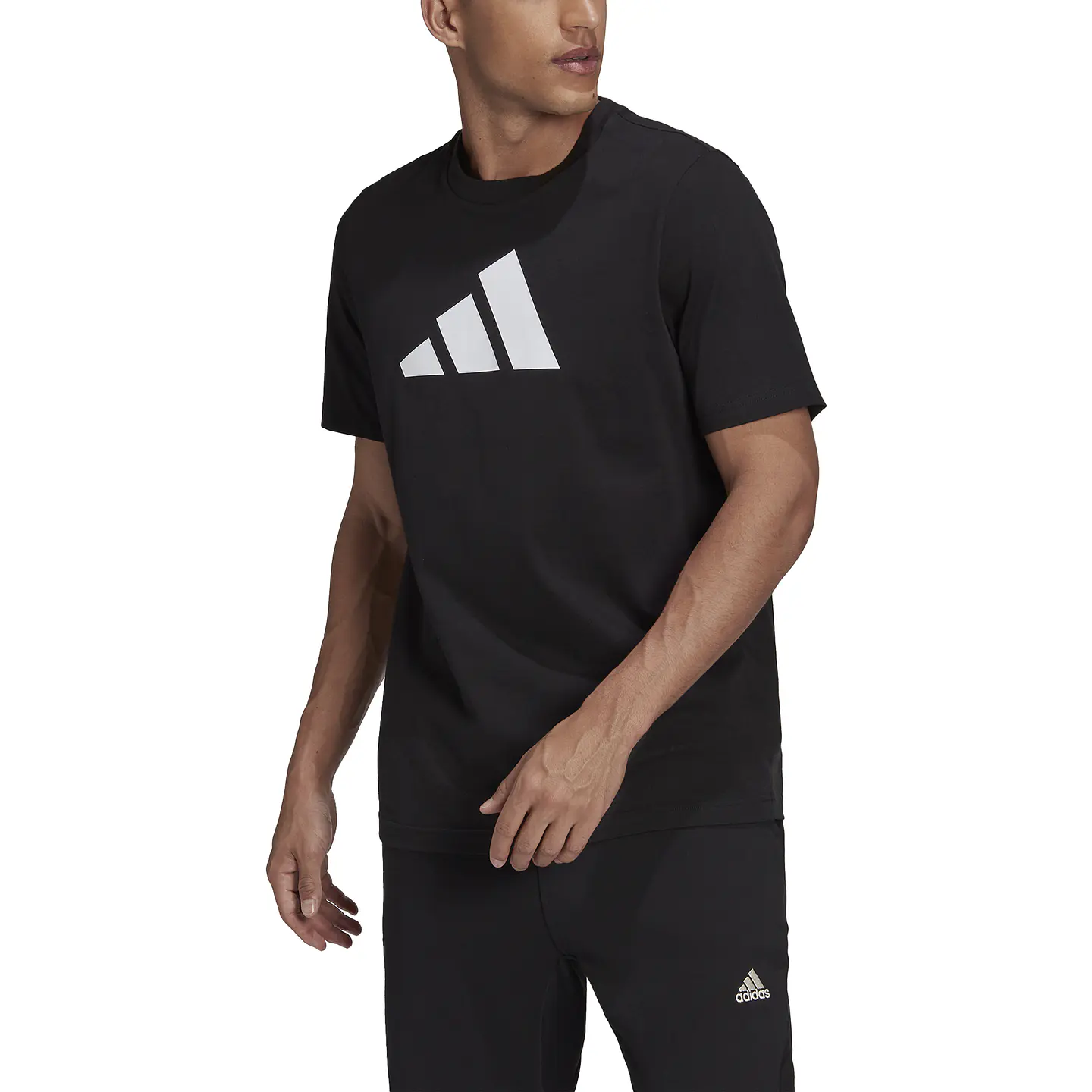 Polera Hombre Negra Adidas HD0893 1