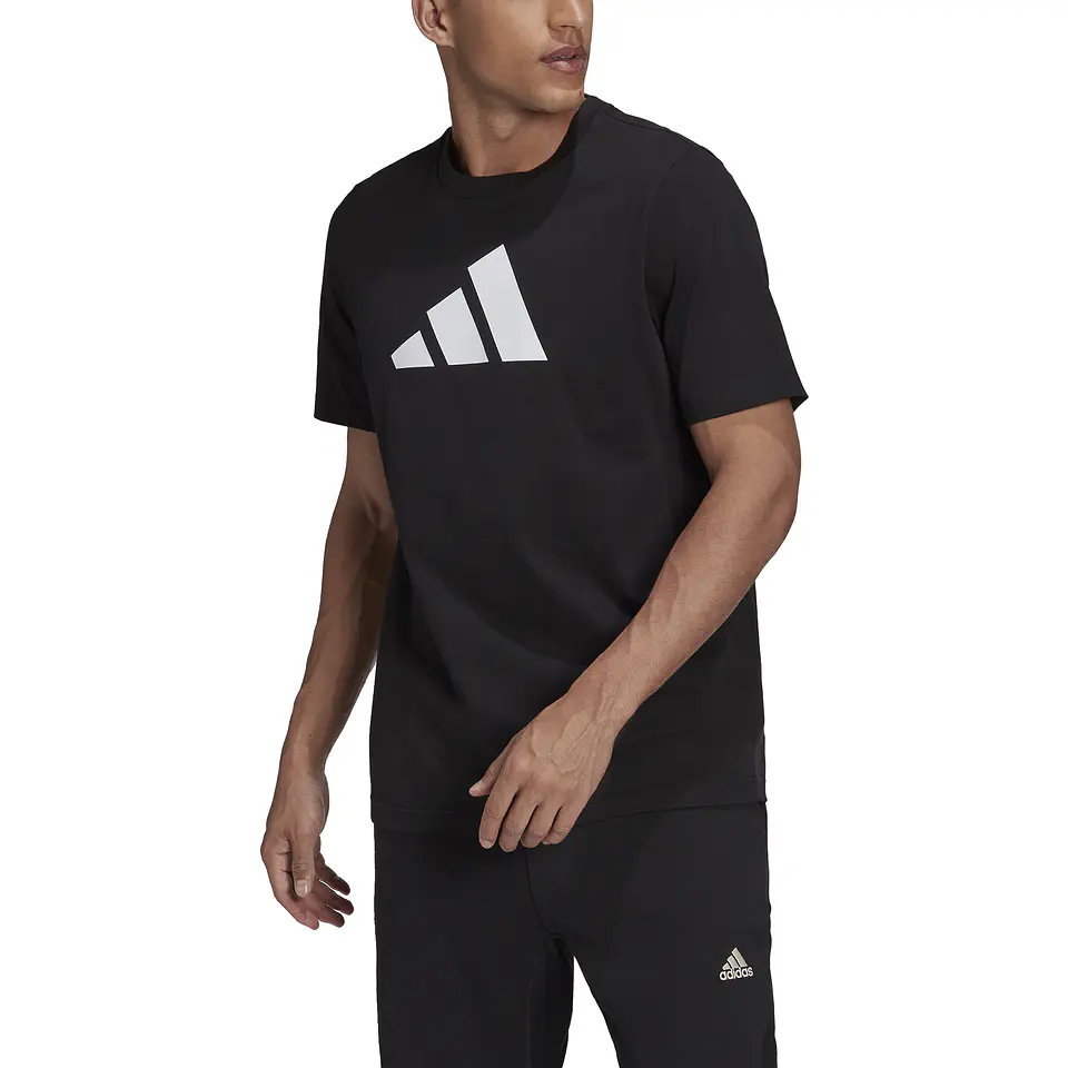 Polera Hombre Negra Adidas HD0893 1