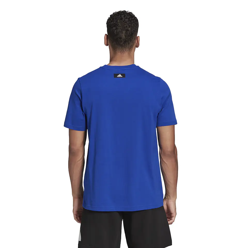 Polera Hombre Azul Adidas HE2223 3