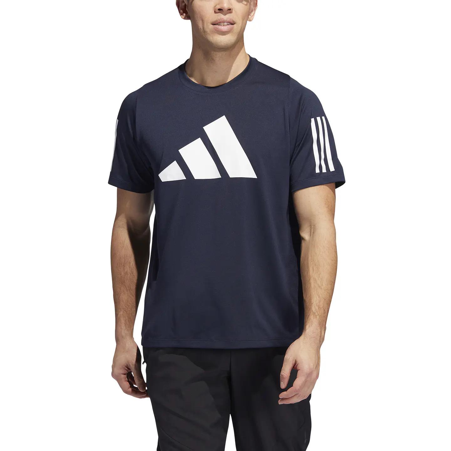 Polera Hombre Negra Adidas HF4737 1