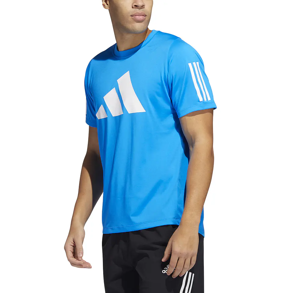 Polera Hombre Azul Adidas HE6801 1