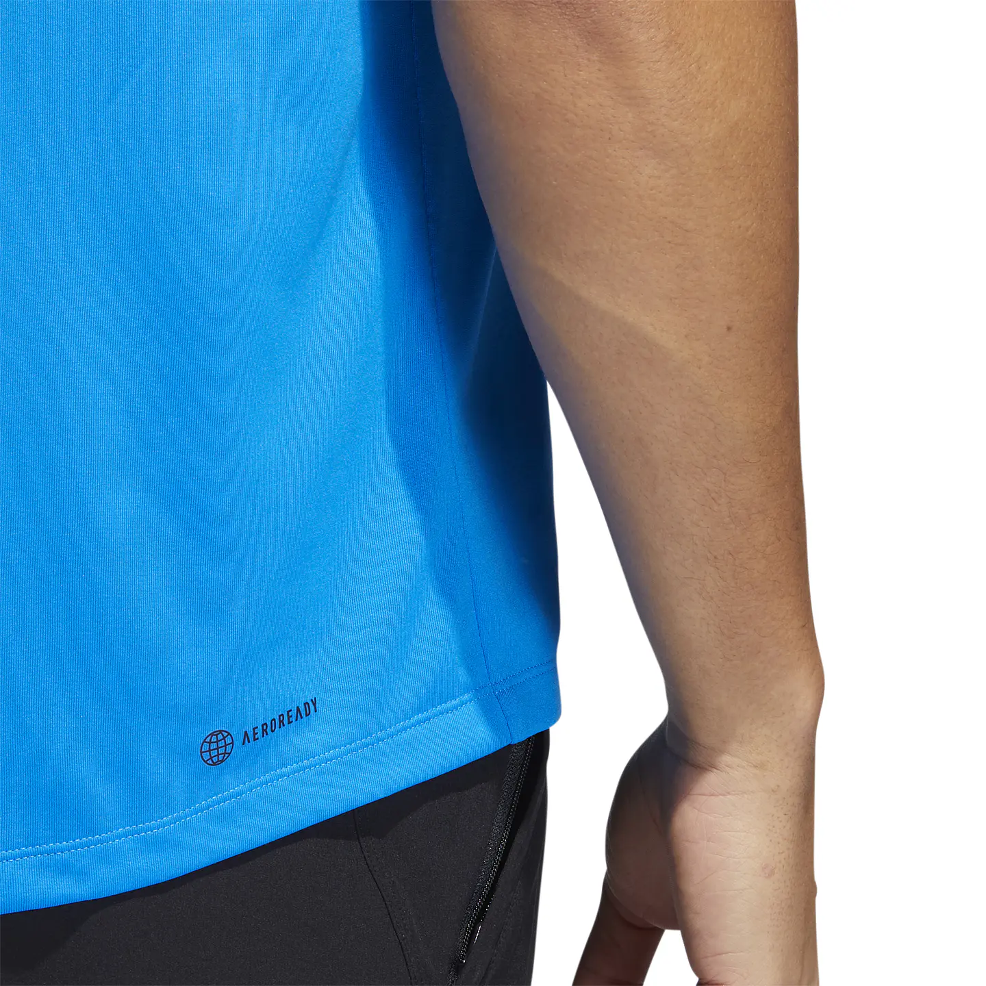 Polera Hombre Azul Adidas HE6801 4