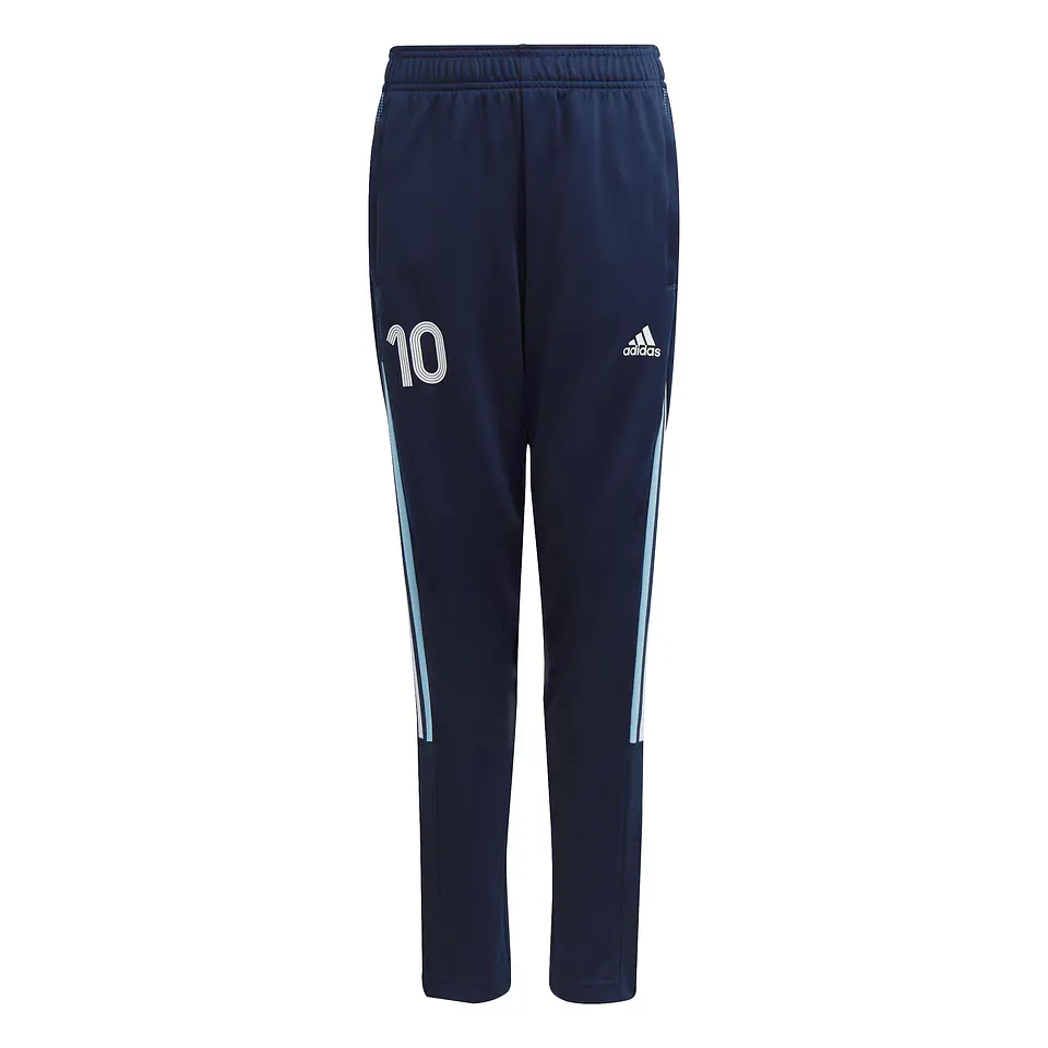 Pantalón de Entrenamiento Tiro Messi Number 10 Niño Azul Adidas HE5051 1