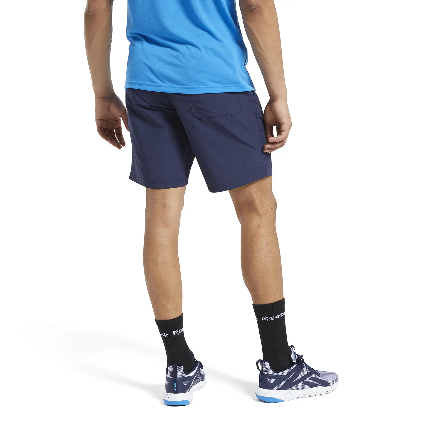 Short Hombre Azul Reebok FU3282 4