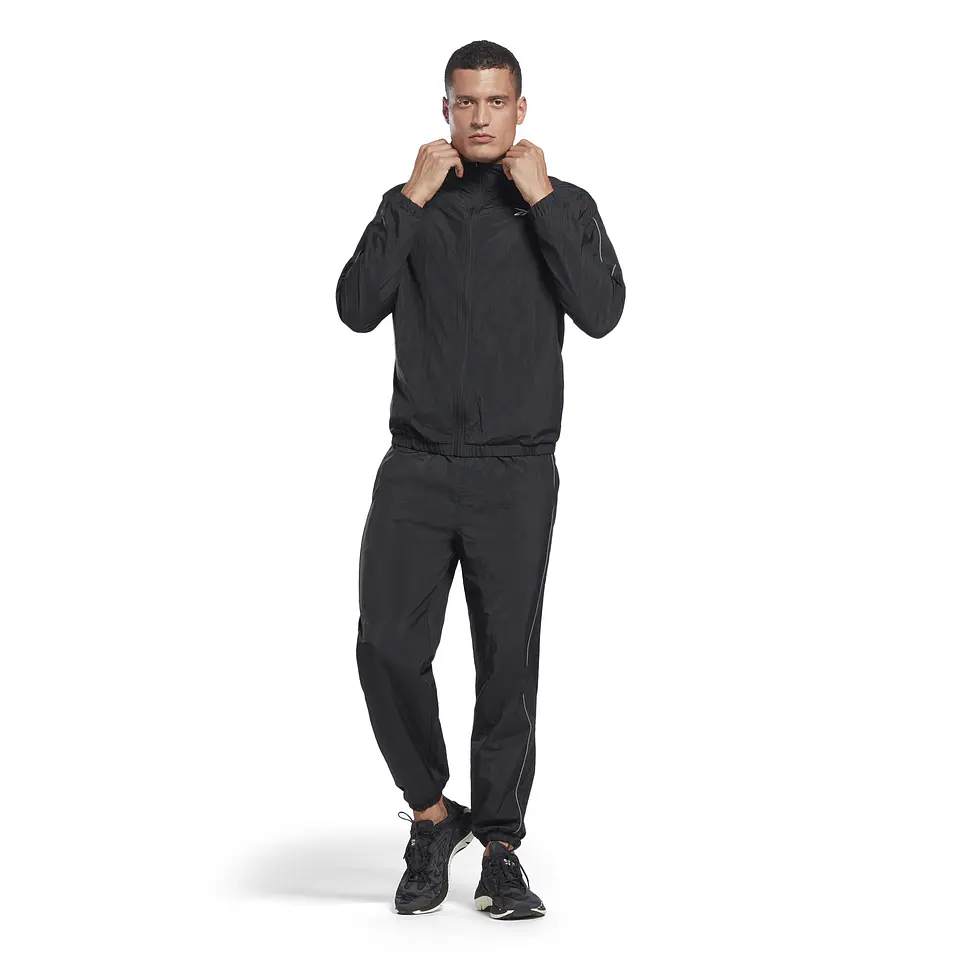 Buzo Hombre Negro Reebok H46636 1