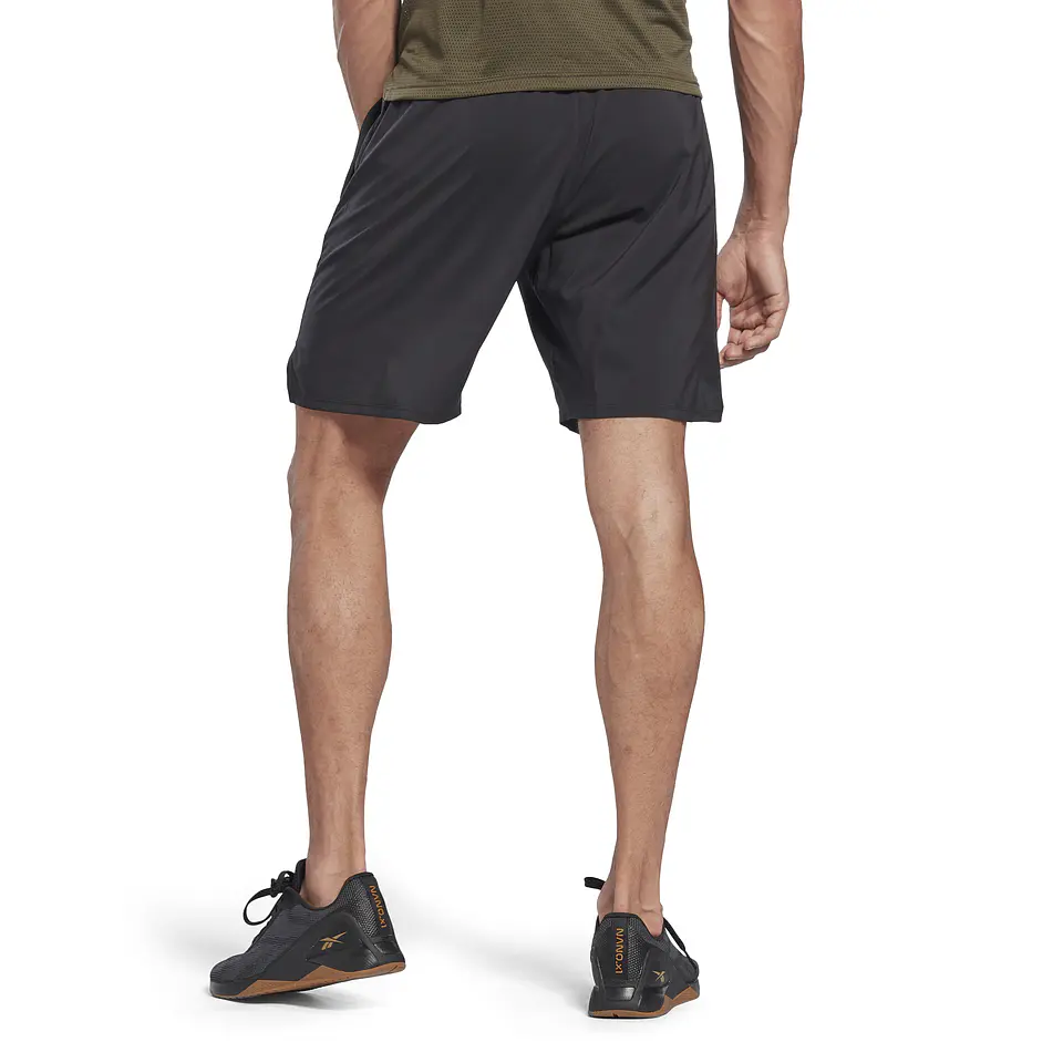 Short Hombre Negro Reebok H46644 3