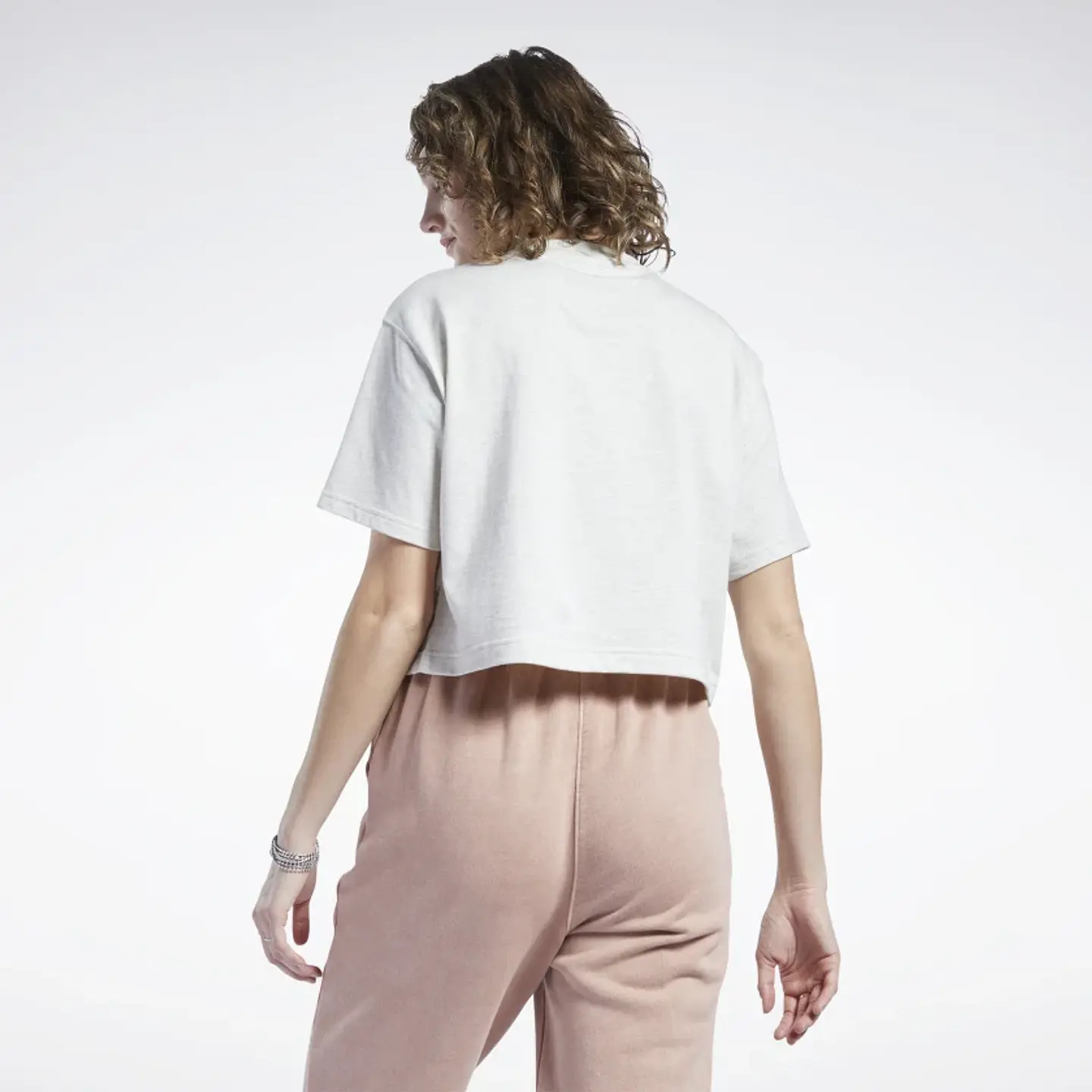 Polera Mujer Beige Reebok H49259 2