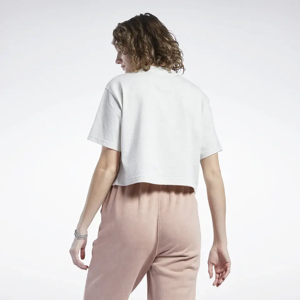 Polera Mujer Beige Reebok H49259 2