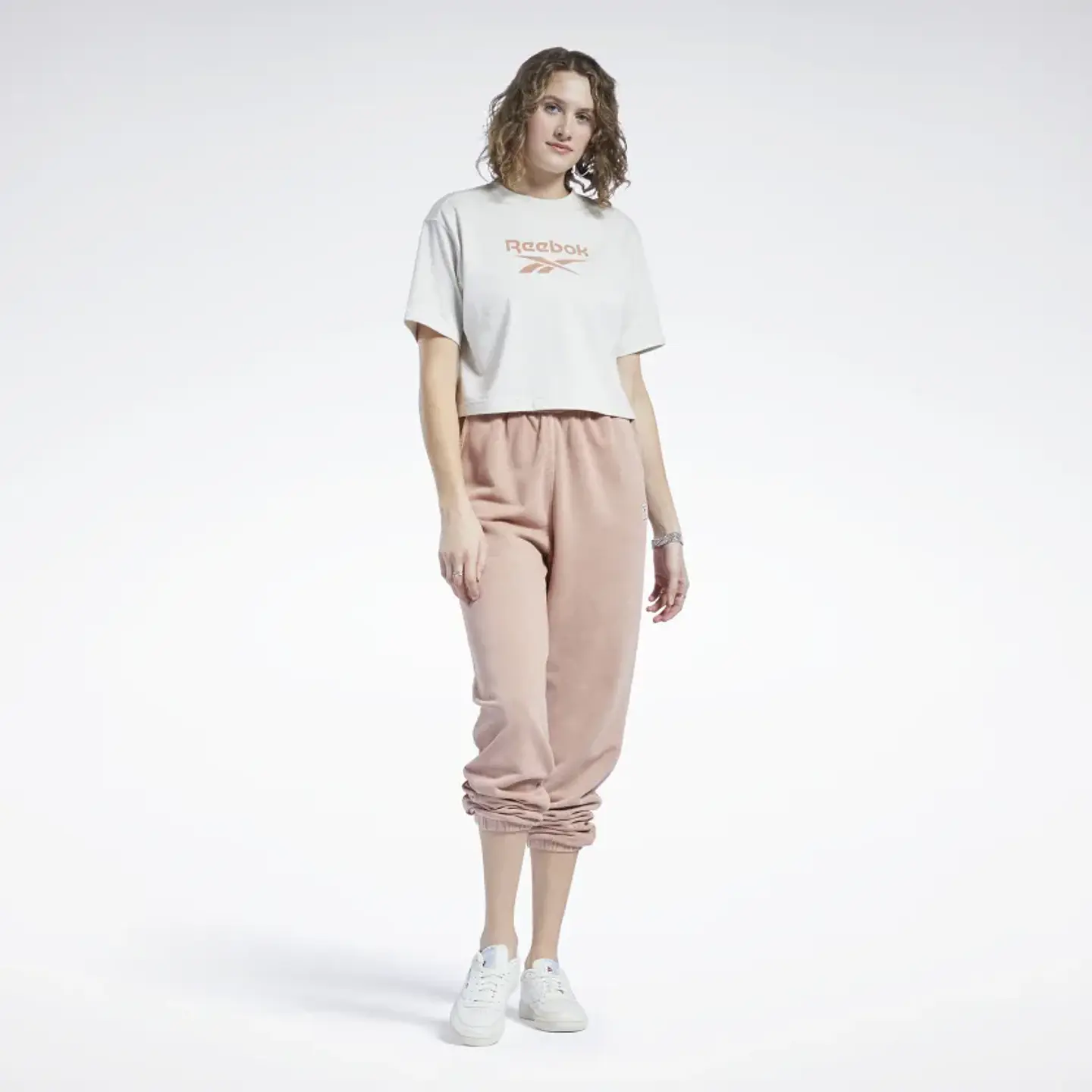 Polera Mujer Beige Reebok H49259 3